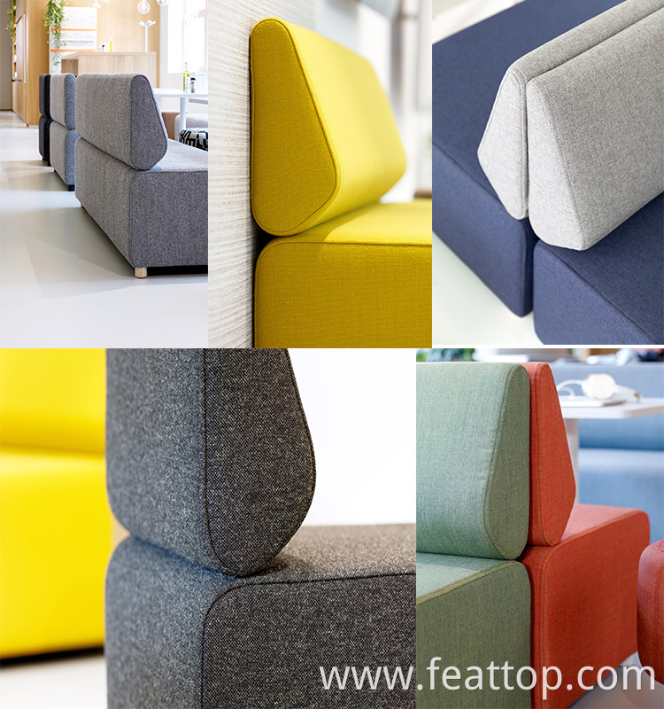 Factory Supply Modern Design Comfortable Furniture Fabric Living Room Sofa Chair Set